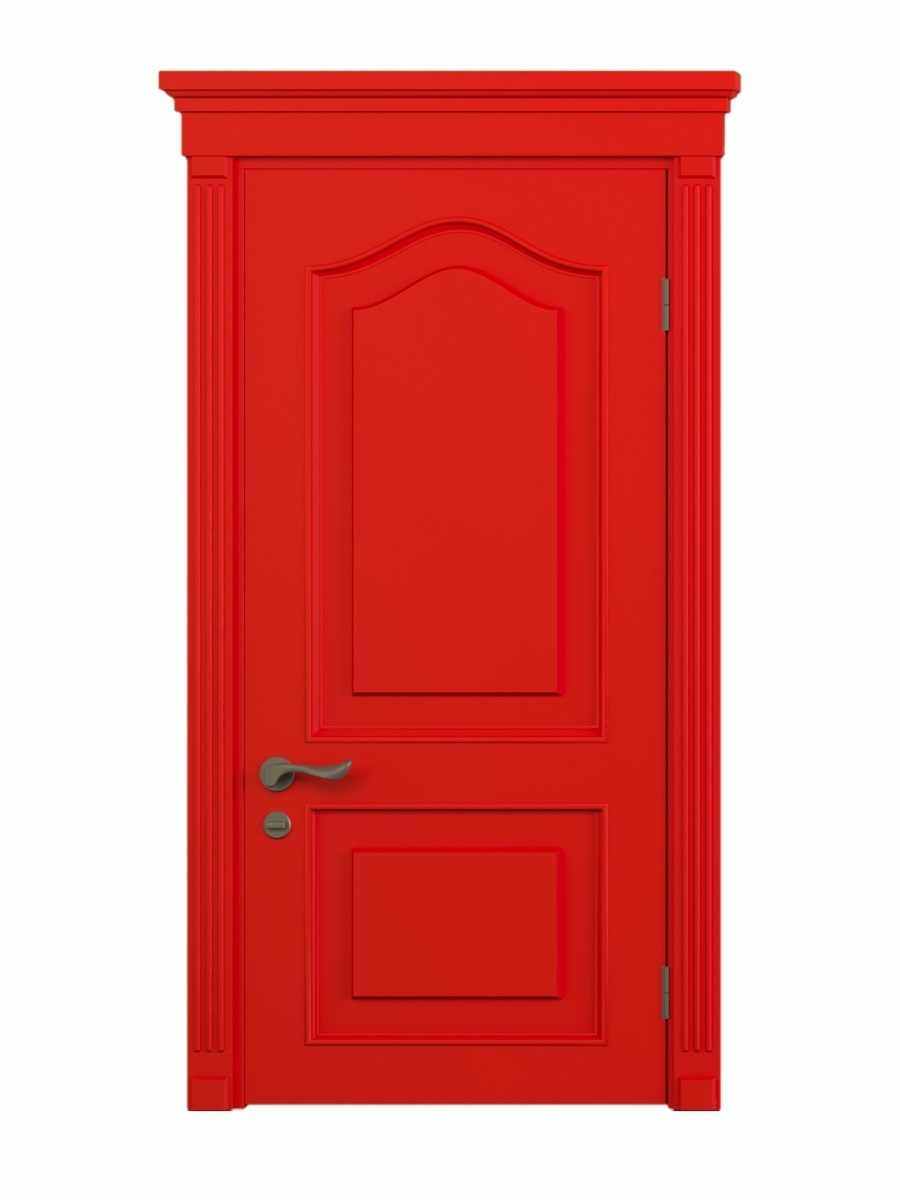 Дверь входная «Калистро», красная